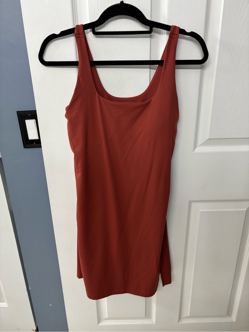Old Navy Scoop Neck Tank Dress - Rusty Terracotta